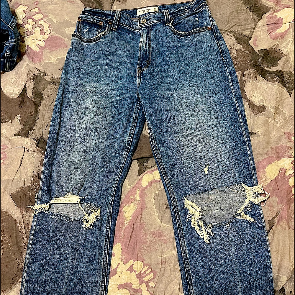 Abercrombie & Fitch straight leg jean